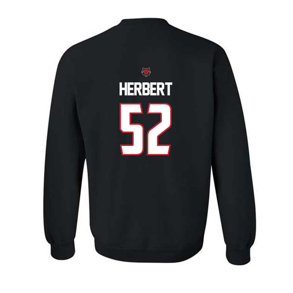Arkansas State - NCAA Football : Gideon Herbert - Crewneck Sweatshirt-1
