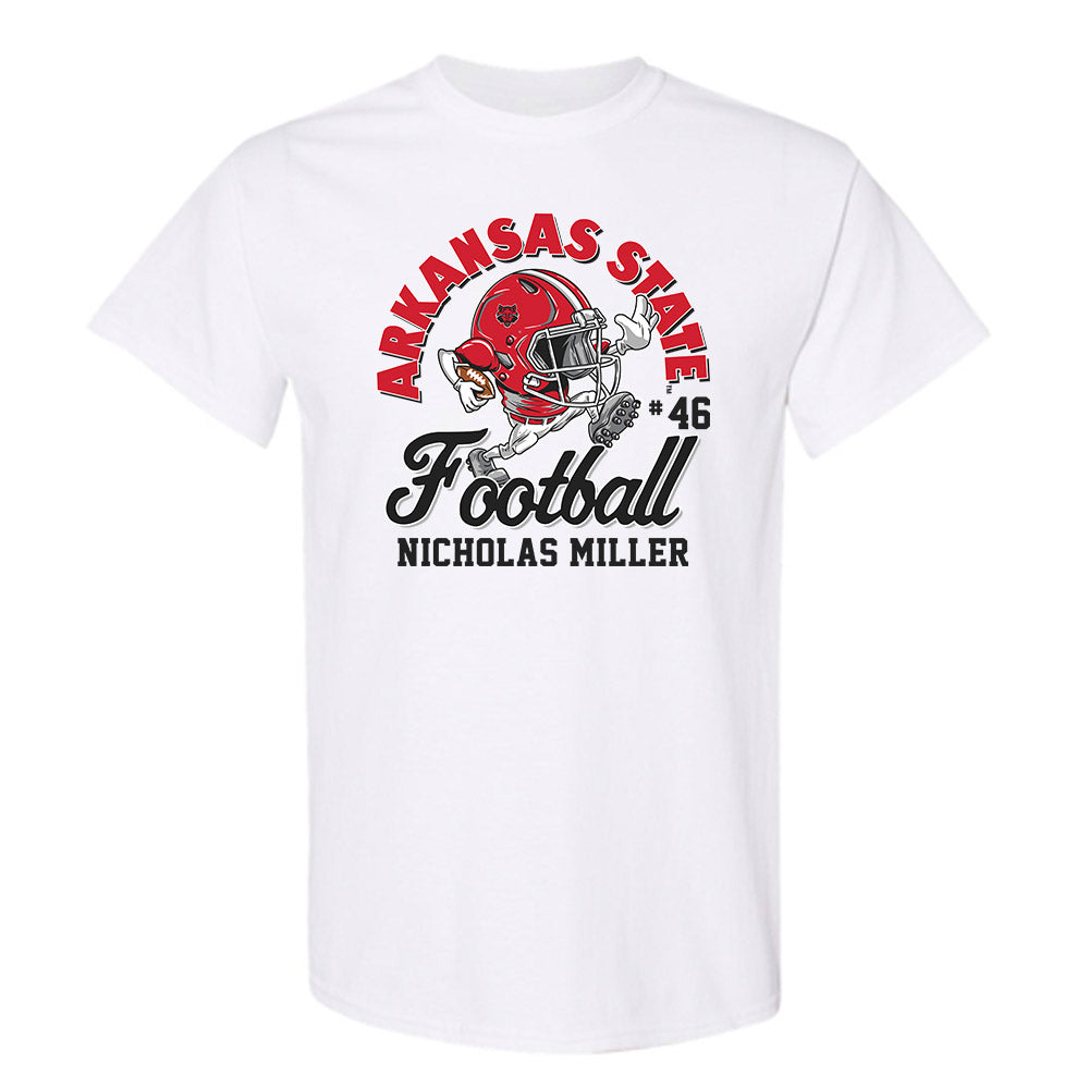 Arkansas State - NCAA Football : Nicholas Miller - T-Shirt-0