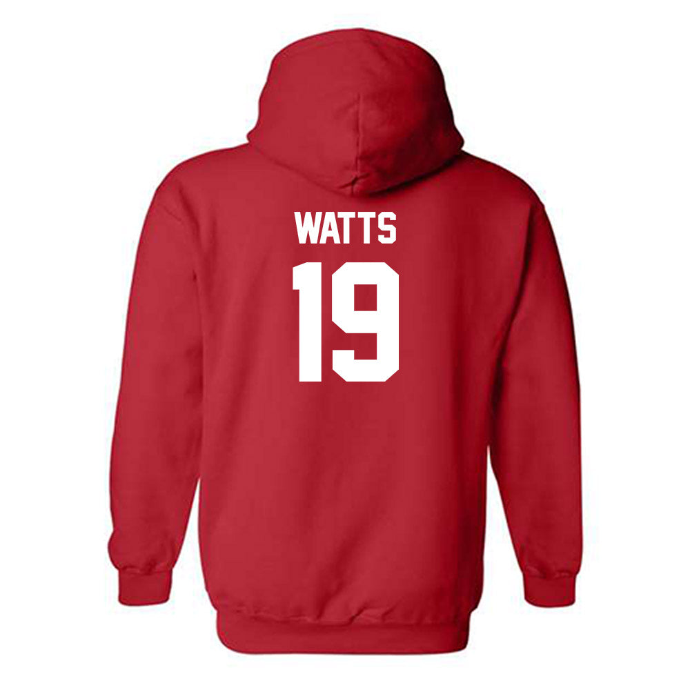 Arkansas State - NCAA Women's Soccer : Alexia Watts - Classic Shersey Hooded Sweatshirt-1