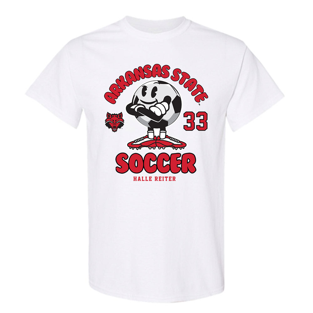Arkansas State - NCAA Women's Soccer : Halle Reiter - T-Shirt