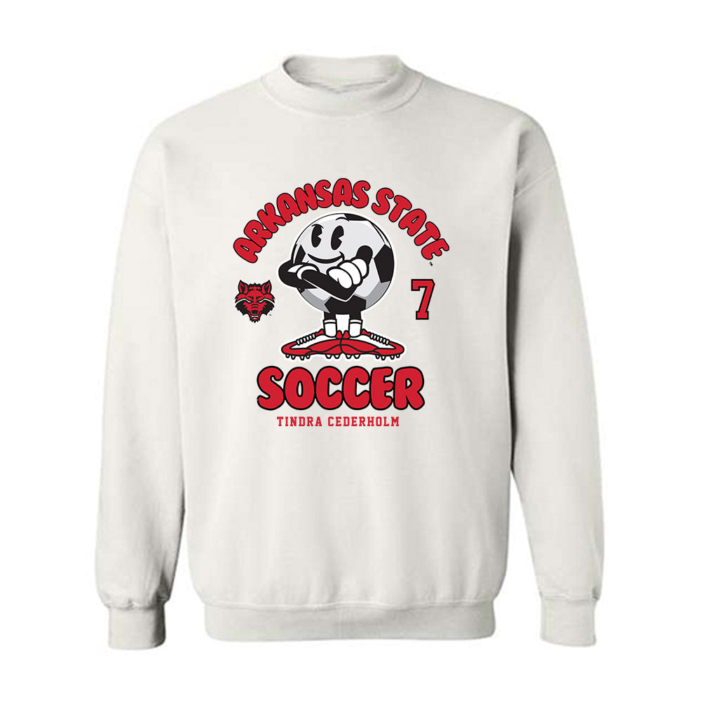 Arkansas State - NCAA Women's Soccer : Tindra Cederholm - Crewneck Sweatshirt