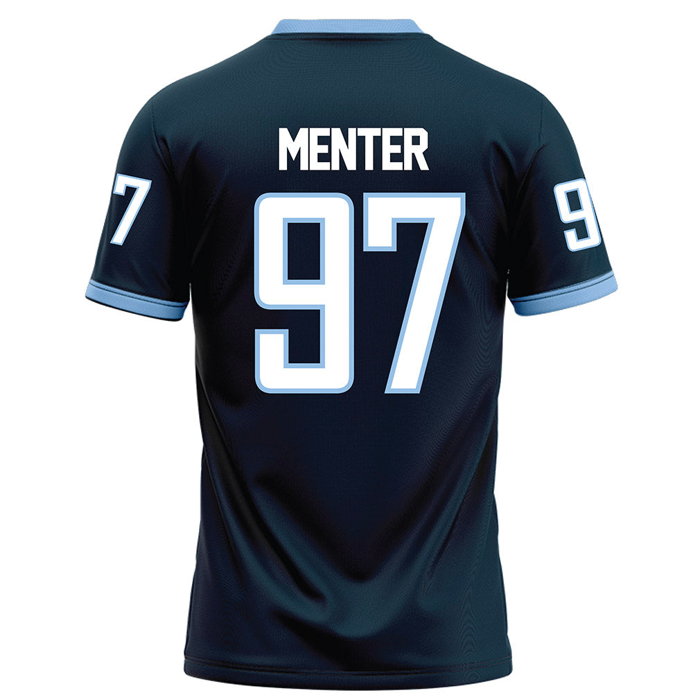 Old Dominion - NCAA Football : LeDarrion Menter - Navy Football Jersey-1
