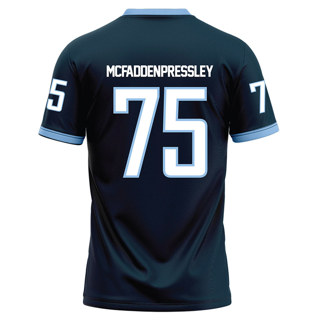 Old Dominion - NCAA Football : Lorenzo McFadden-Pressley - Navy Football Jersey-1