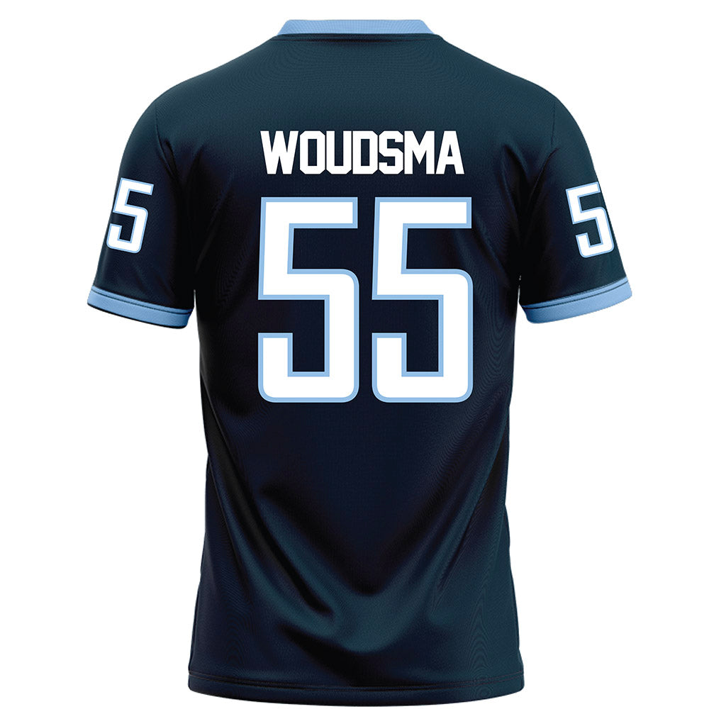 Old Dominion - NCAA Football : Maarten Woudsma - Navy Football Jersey-1