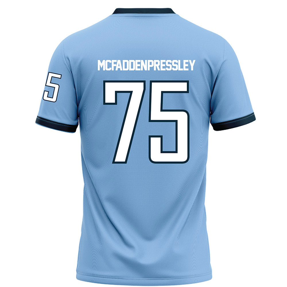 Old Dominion - NCAA Football : Lorenzo McFadden-Pressley - Light blue Football Jersey-1