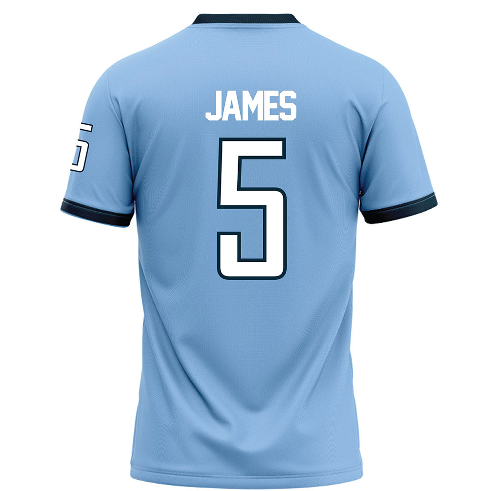 Old Dominion - NCAA Football : Maurki James - Light blue Football Jersey-1