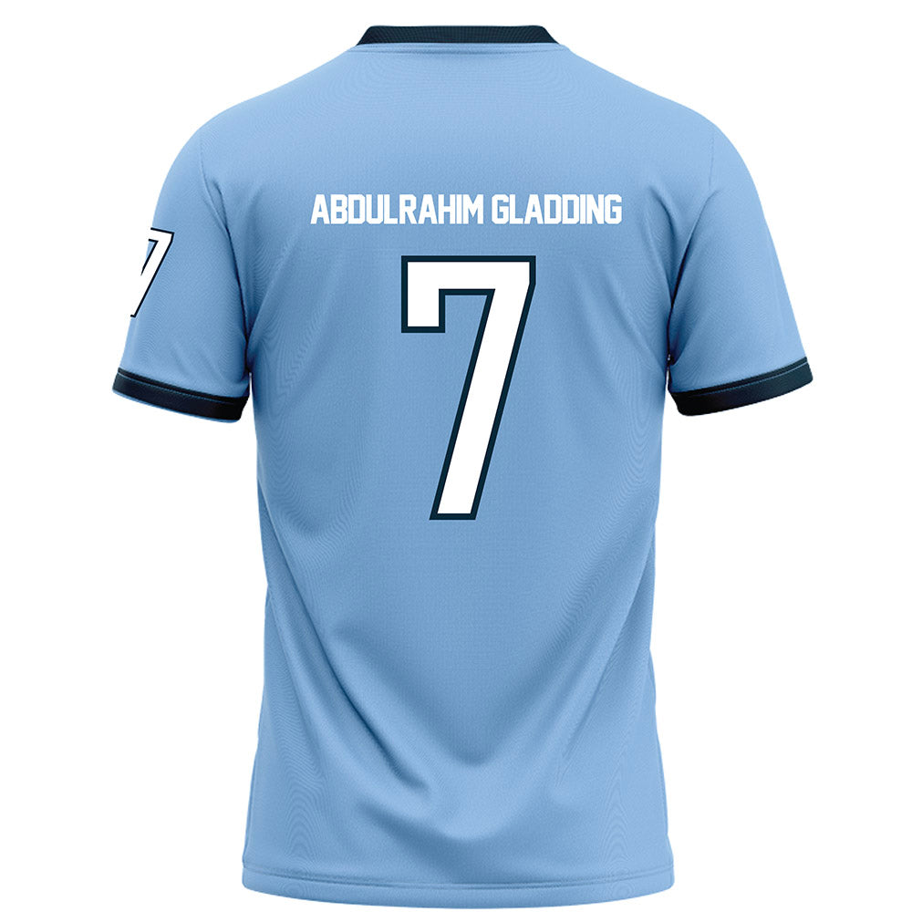 Old Dominion - NCAA Football : Na'eem Abdul-Rahim Gladding - Light blue Football Jersey-1