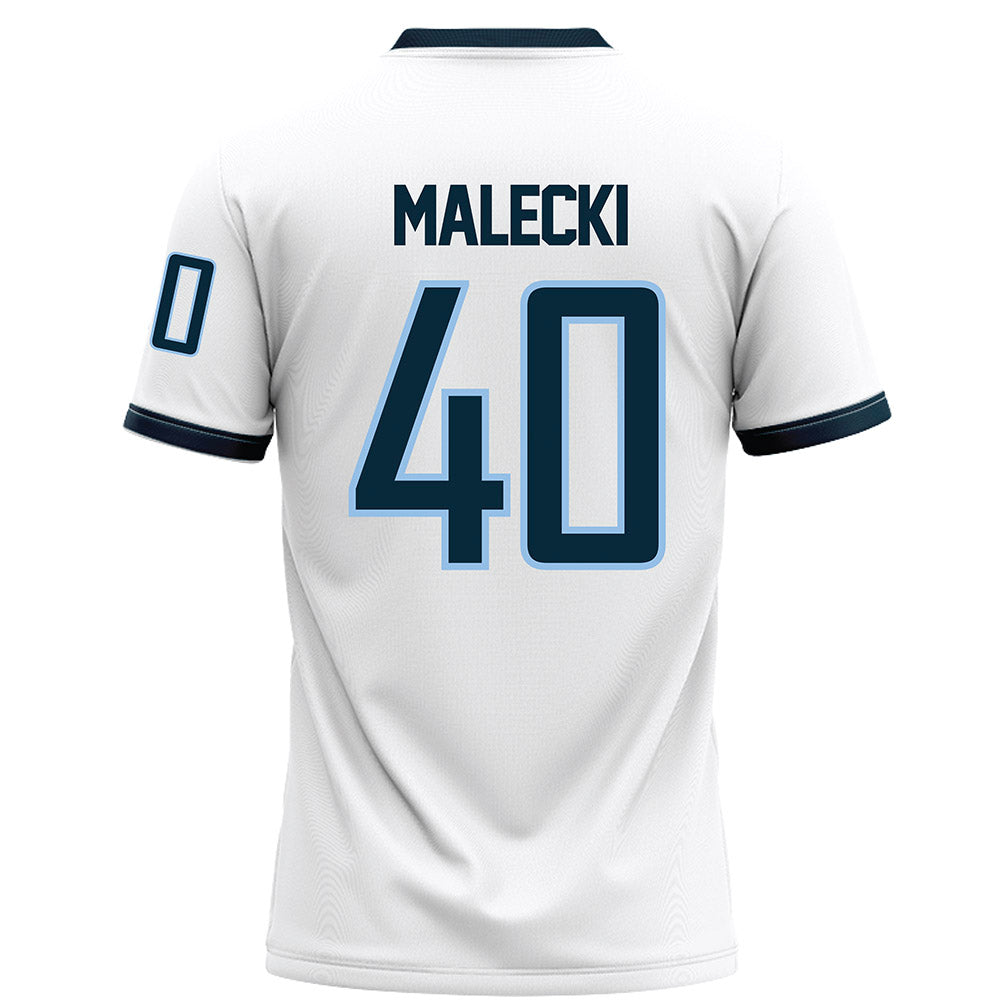 Old Dominion - NCAA Football : Hunter Malecki - White Football Jersey-1