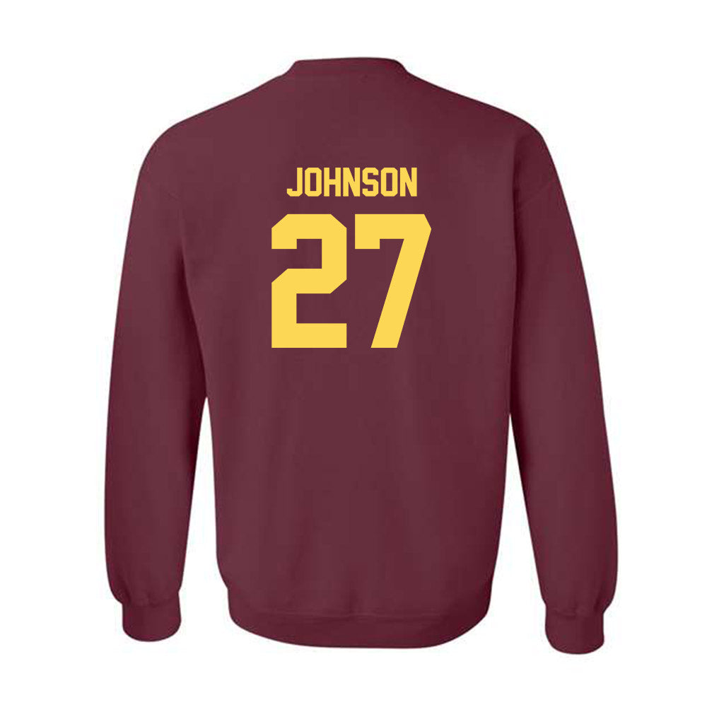 NSU - NCAA Football : Kale Johnson - Replica Shersey Crewneck Sweatshirt-1