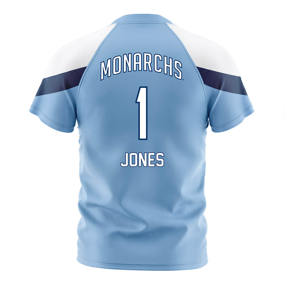 Old Dominion - NCAA Women's Soccer : Erin Jones - Light Blue Soccer Jersey-1