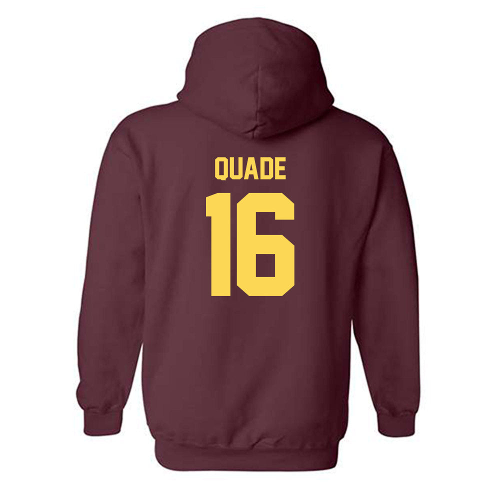 NSU - NCAA Football : Kimani Quade - Classic Shersey Hooded Sweatshirt-1