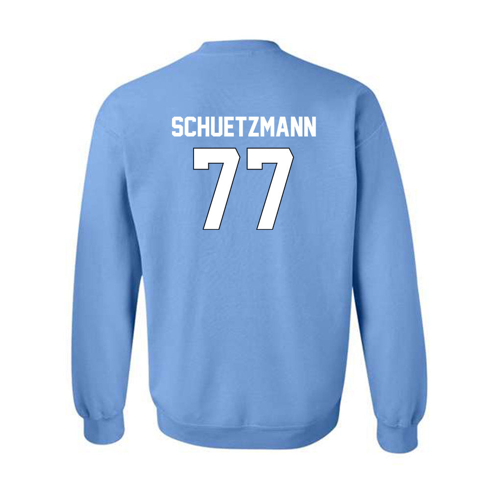 Old Dominion - NCAA Football : Josh Schuetzmann - Replica Shersey Crewneck Sweatshirt-1