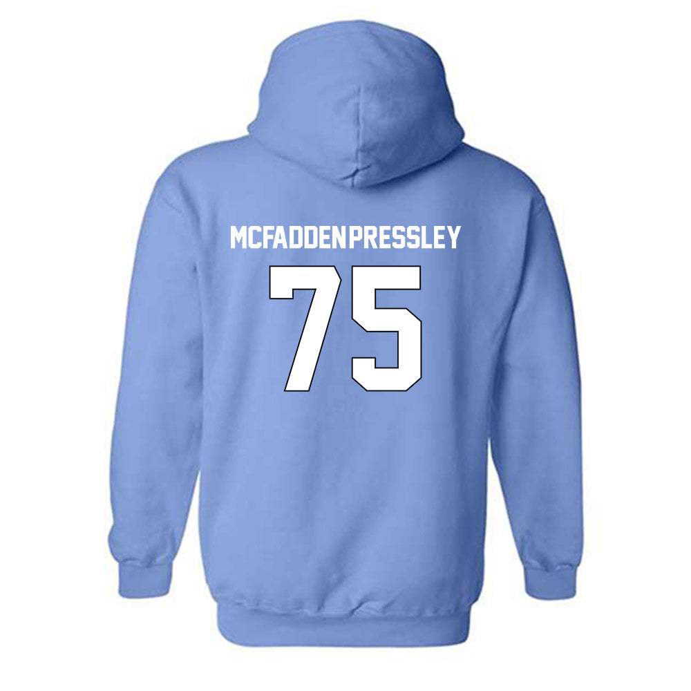 Old Dominion - NCAA Football : Lorenzo McFadden-Pressley - Replica Shersey Hooded Sweatshirt-1