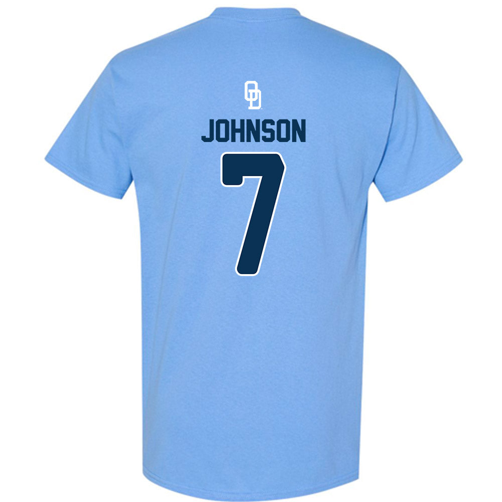 Old Dominion - NCAA Baseball : Will Johnson - Replica Shersey T-Shirt-1