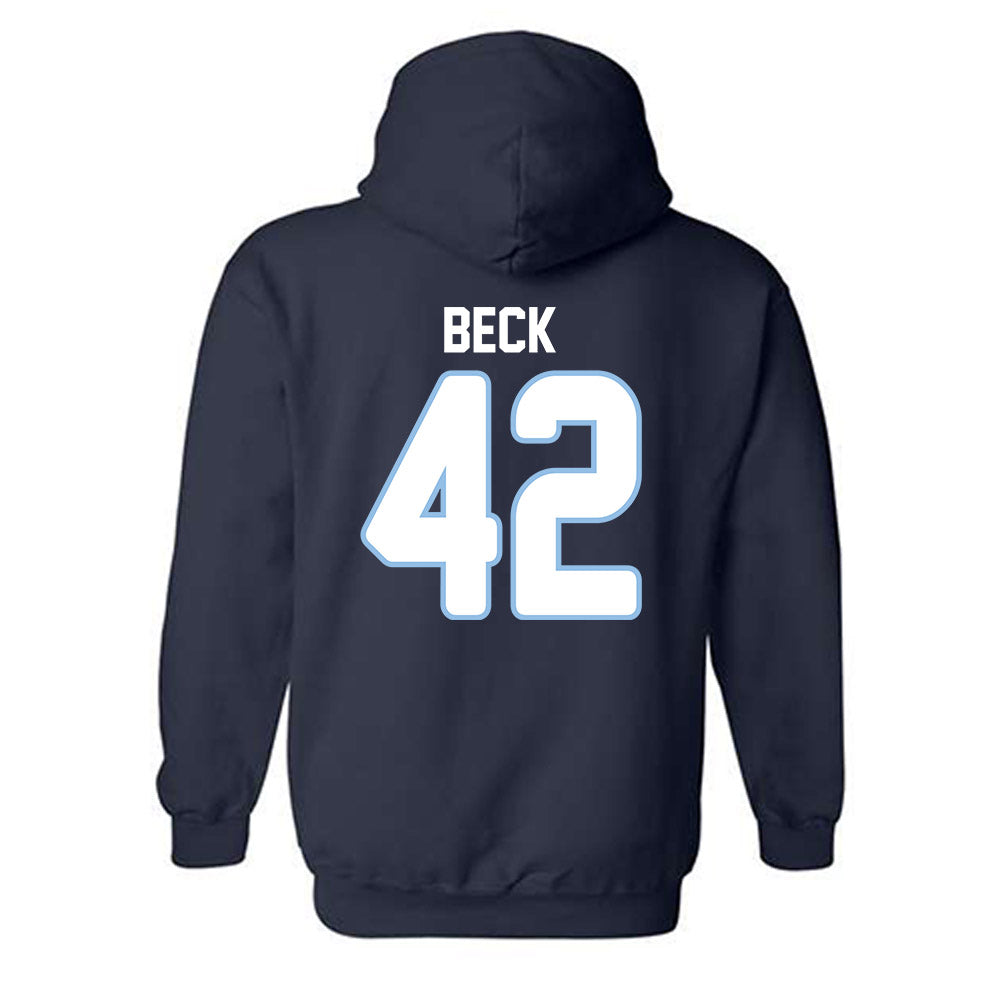 Old Dominion - NCAA Women's Lacrosse : Audrey Beck - Replica Shersey Hooded Sweatshirt-1