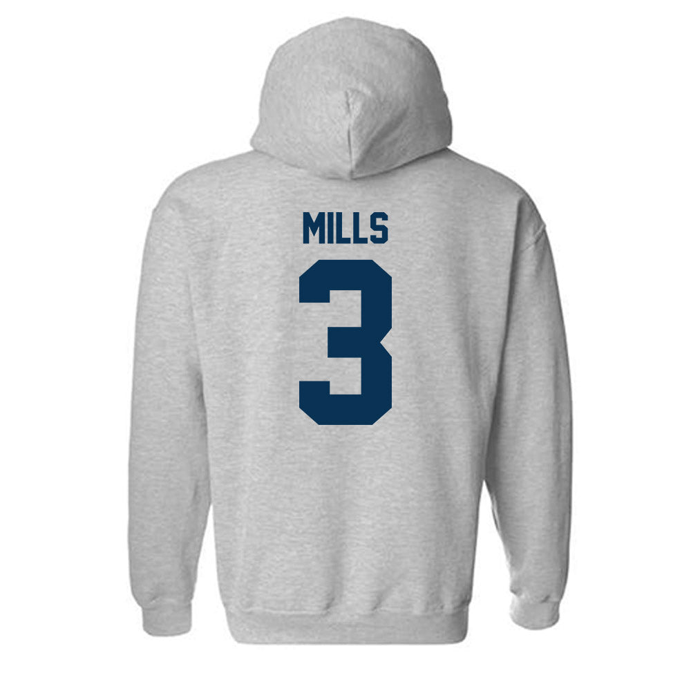 Old Dominion - NCAA Women's Lacrosse : Juliana Mills - Classic Shersey Hooded Sweatshirt-1