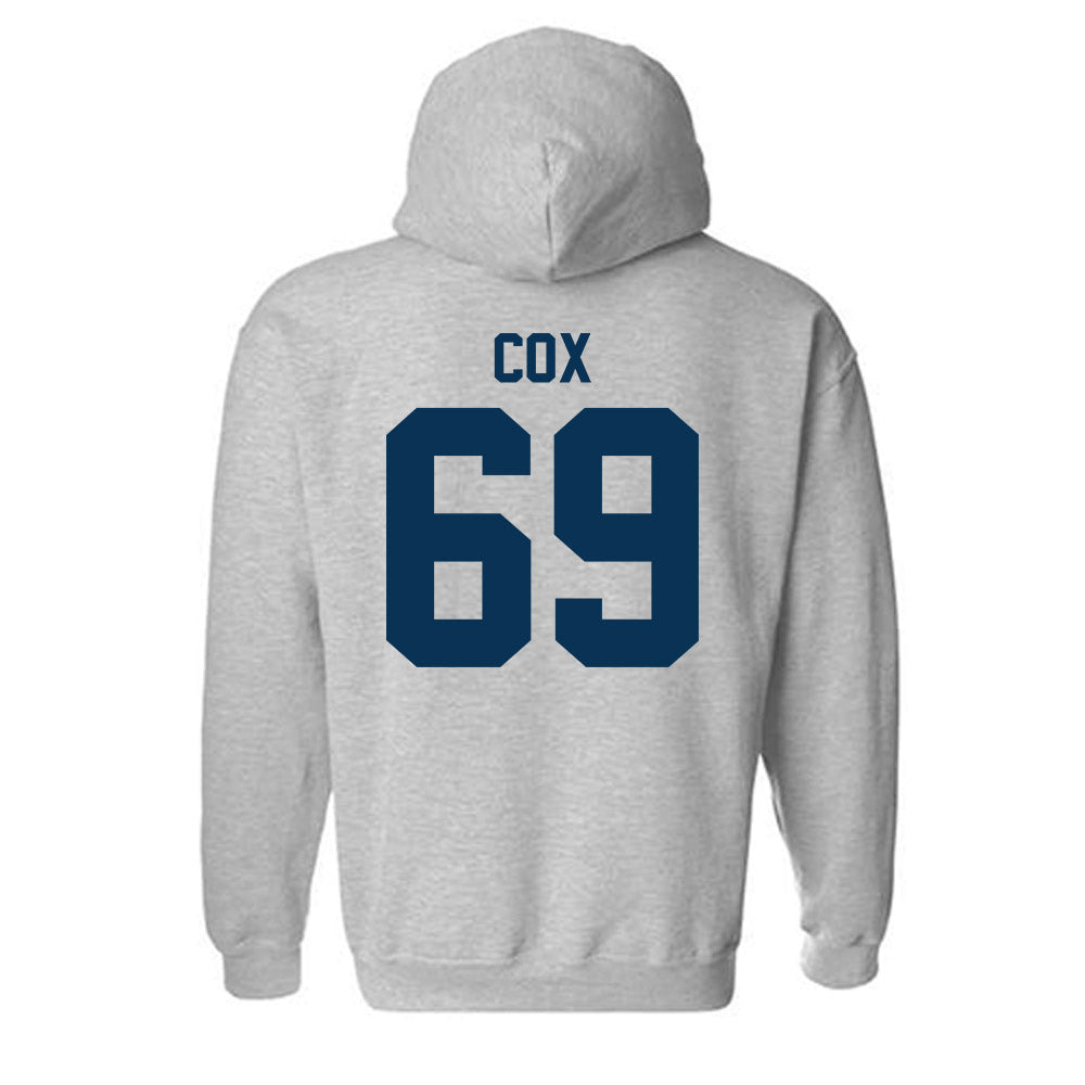 Old Dominion - NCAA Football : Logan Cox - Classic Shersey Hooded Sweatshirt-1