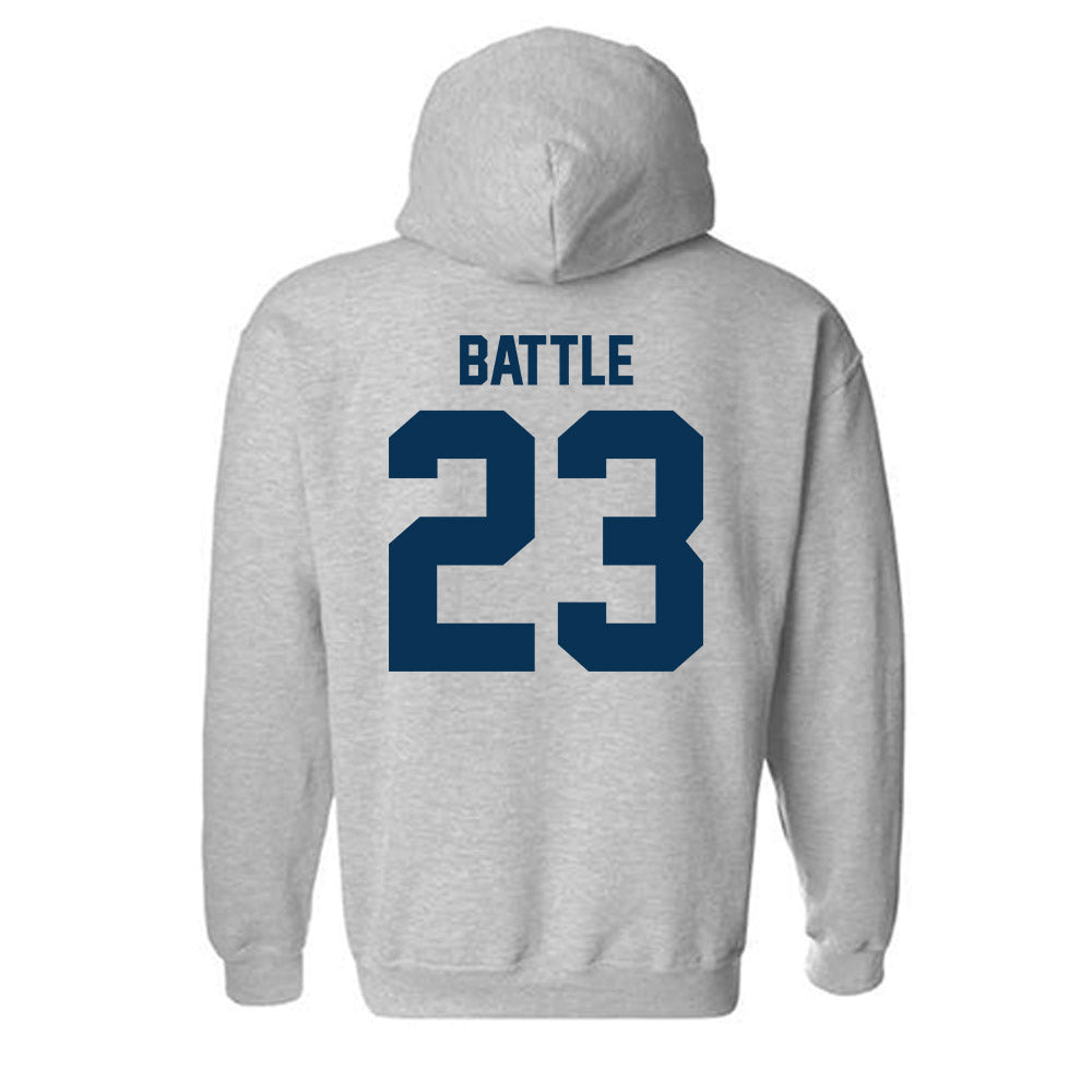 Old Dominion - NCAA Men's Basketball : Jordan Battle - Classic Shersey Hooded Sweatshirt-1