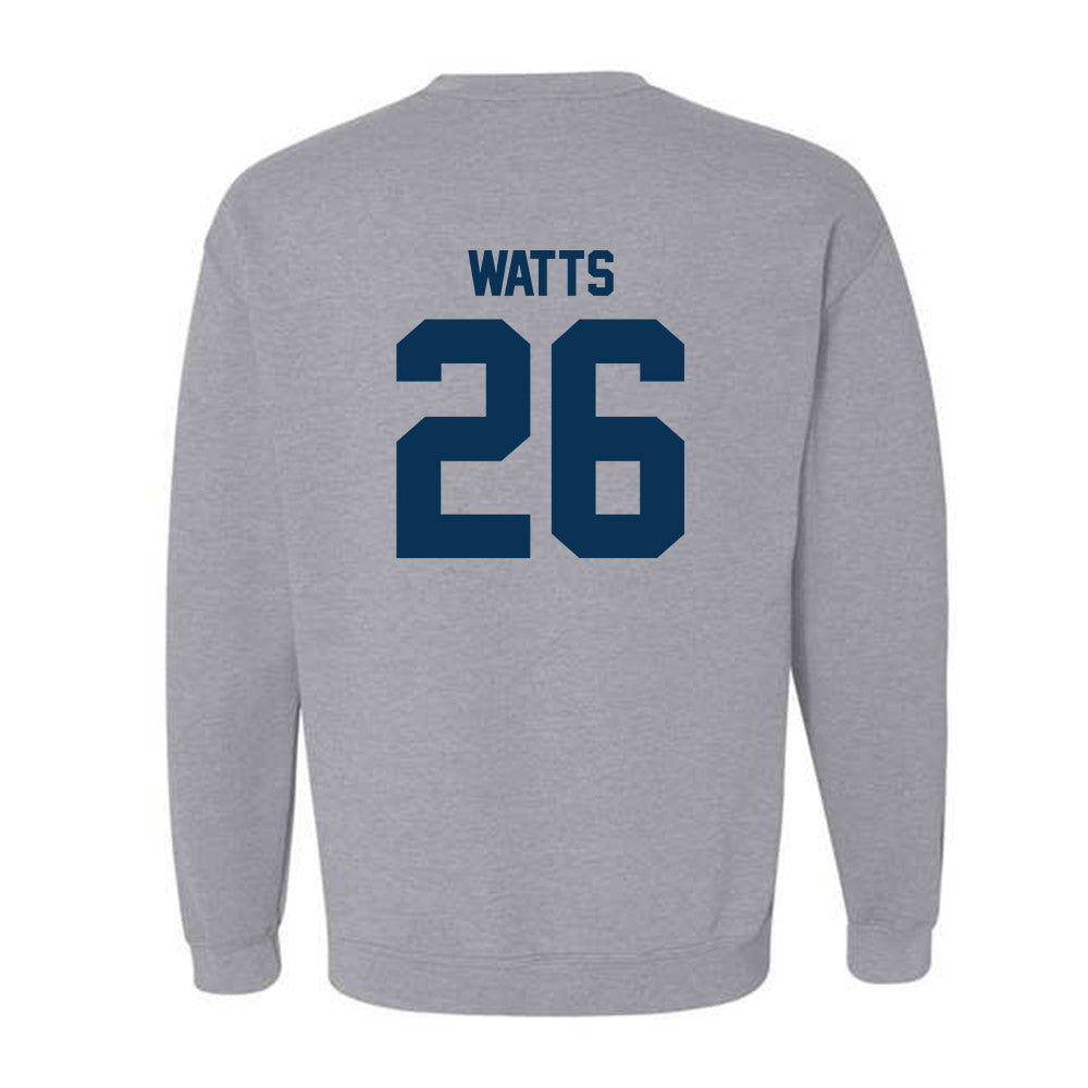 Old Dominion - NCAA Football : Justin Watts - Classic Shersey Crewneck Sweatshirt-1