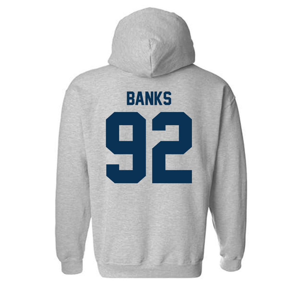 Old Dominion - NCAA Football : Lucas Banks - Classic Shersey Hooded Sweatshirt-1