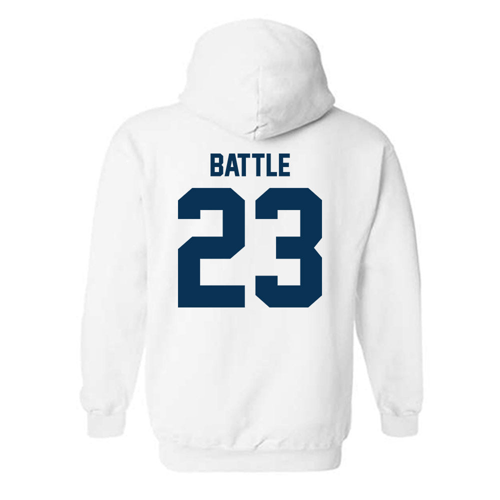 Old Dominion - NCAA Men's Basketball : Jordan Battle - Classic Shersey Hooded Sweatshirt-1