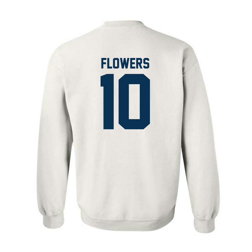 Old Dominion - NCAA Men's Basketball : Elijah Flowers - Classic Shersey Crewneck Sweatshirt-1