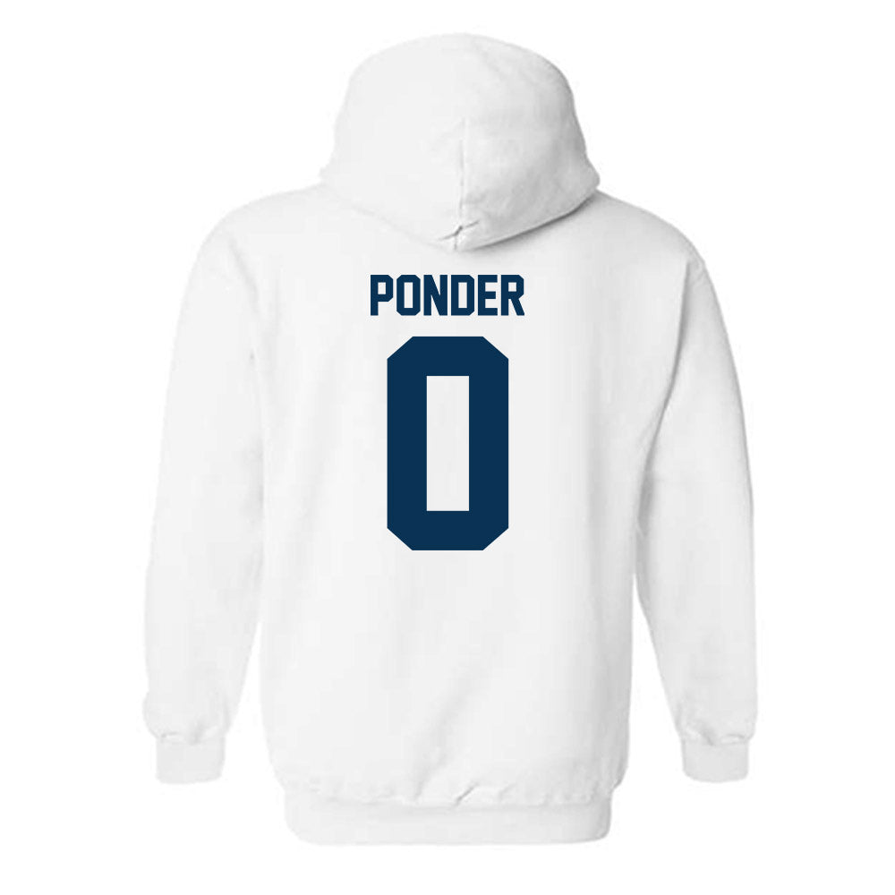 Old Dominion - NCAA Women's Basketball : Jaylen Ponder - Classic Shersey Hooded Sweatshirt-1