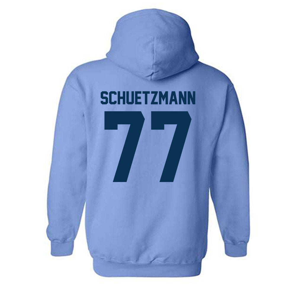 Old Dominion - NCAA Football : Josh Schuetzmann - Classic Shersey Hooded Sweatshirt-1