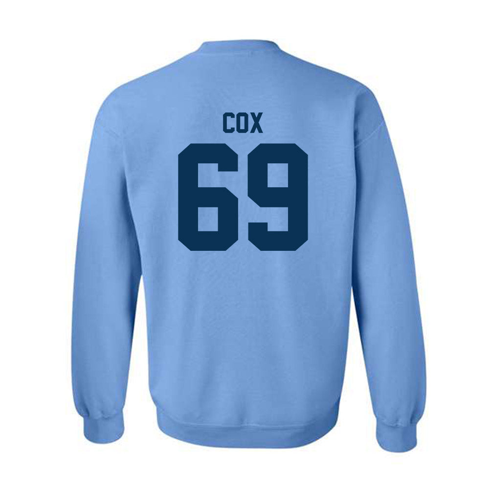 Old Dominion - NCAA Football : Logan Cox - Classic Shersey Crewneck Sweatshirt-1