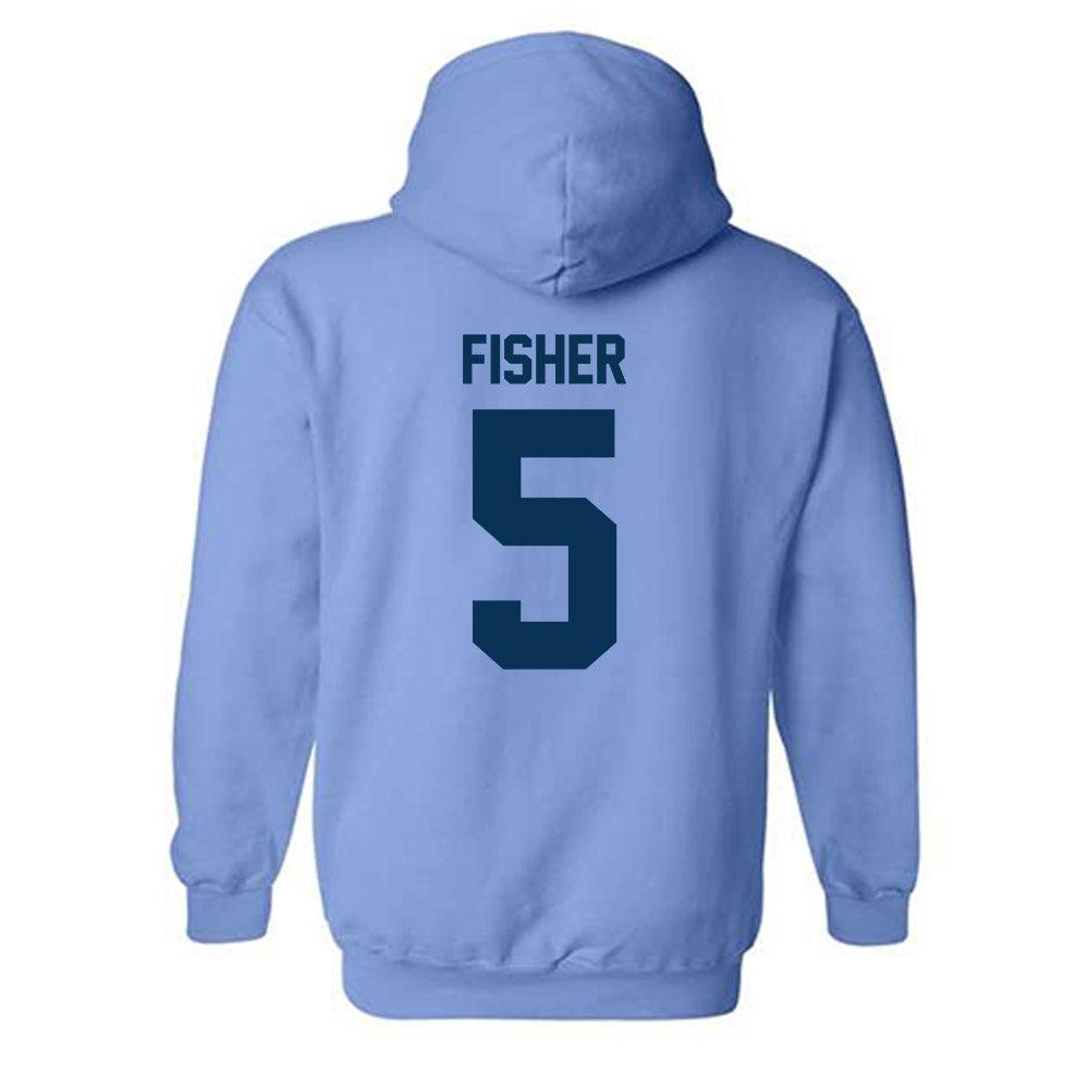 Old Dominion - NCAA Men's Soccer : Ethan Fisher - Classic Shersey Hooded Sweatshirt-1