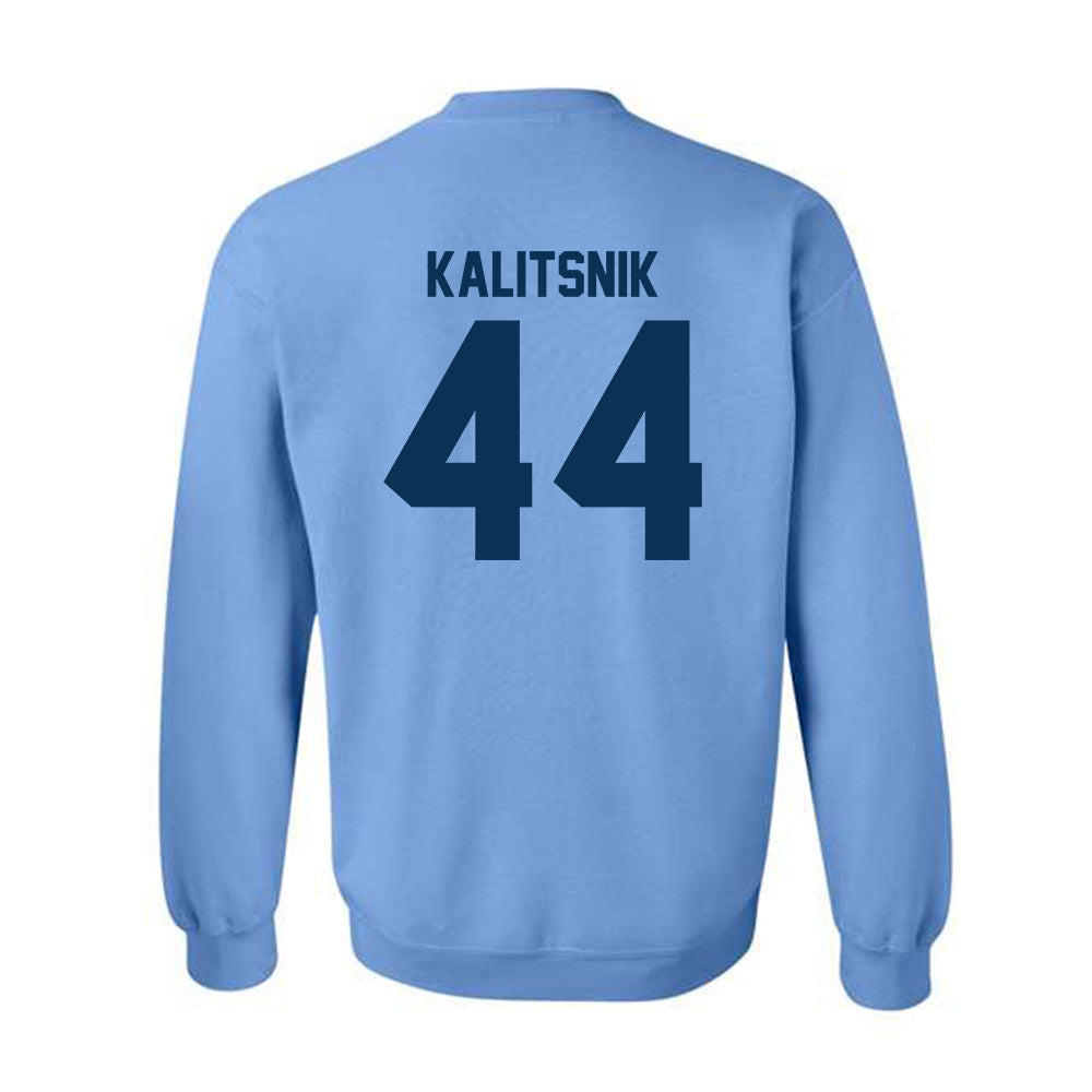 Old Dominion - NCAA Football : Justin Kalitsnik - Classic Shersey Crewneck Sweatshirt-1