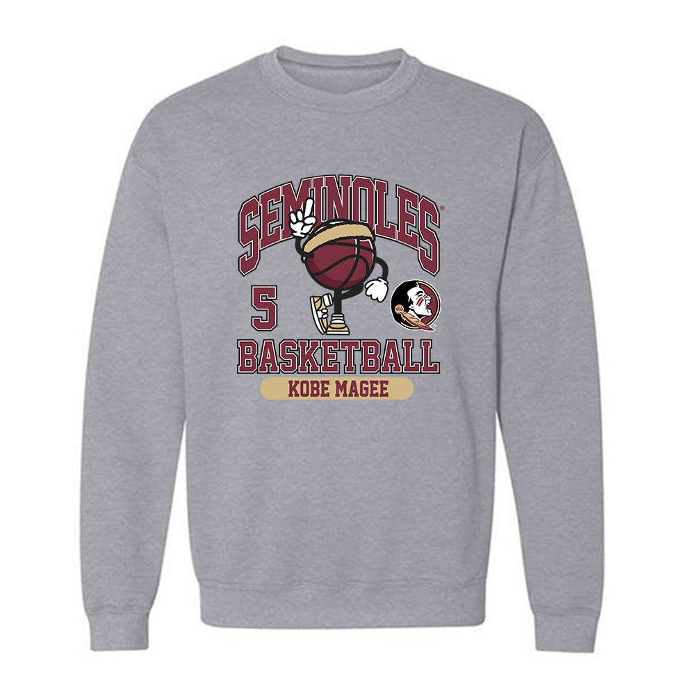 FSU - NCAA Men's Basketball : Kobe MaGee - Fashion Shersey Crewneck Sweatshirt-0