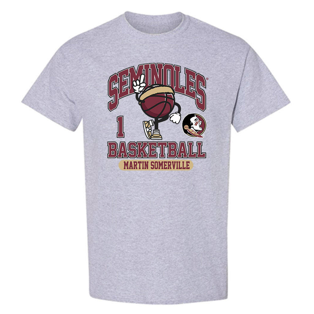 FSU - NCAA Men's Basketball : Martin Somerville - Fashion Shersey T-Shirt-0