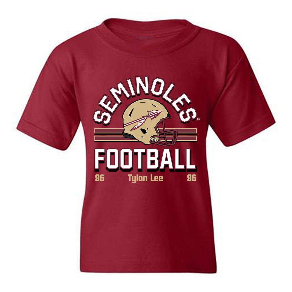 FSU - NCAA Football : Tylon Lee - Classic Fashion Shersey Youth T-Shirt-0