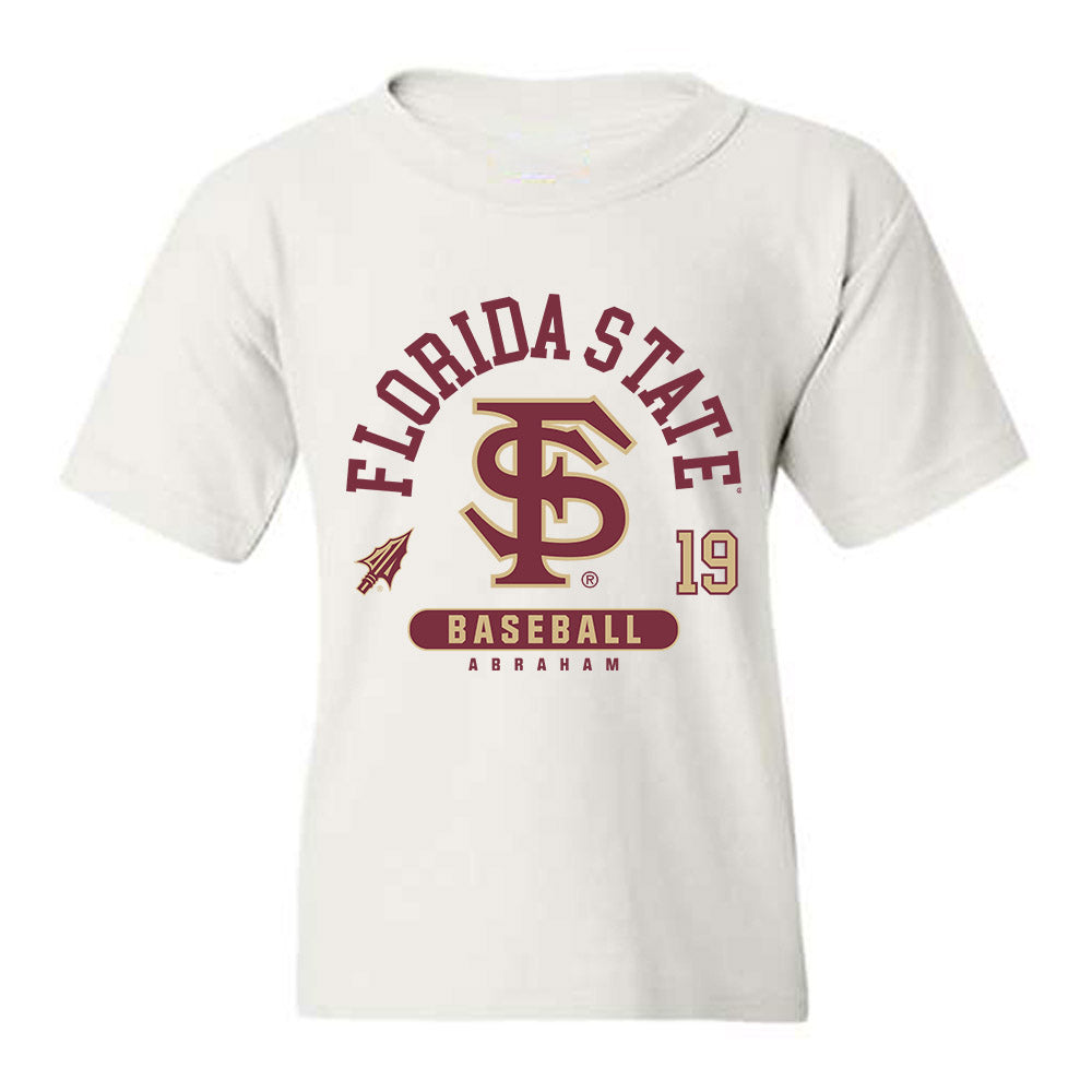 FSU - NCAA Baseball : John Abraham - Classic Fashion Shersey Youth T-Shirt-0