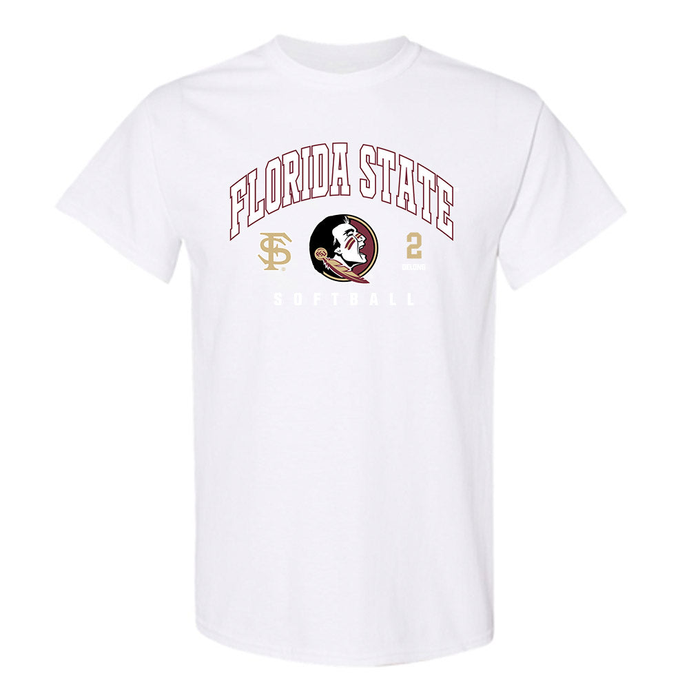 FSU - NCAA Softball : Addie DeLong - Classic Fashion Shersey T-Shirt