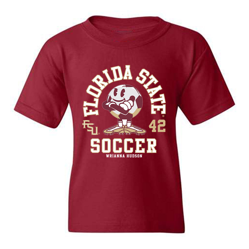 FSU - NCAA Women's Soccer : Wrianna Hudson - Fashion Shersey Youth T-Shirt