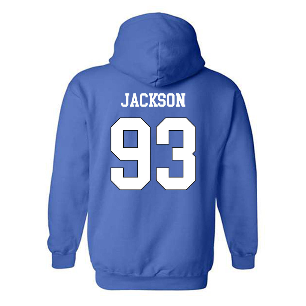 Grand Valley - NCAA Football : Ronald Jackson - Replica Shersey Hooded Sweatshirt-1