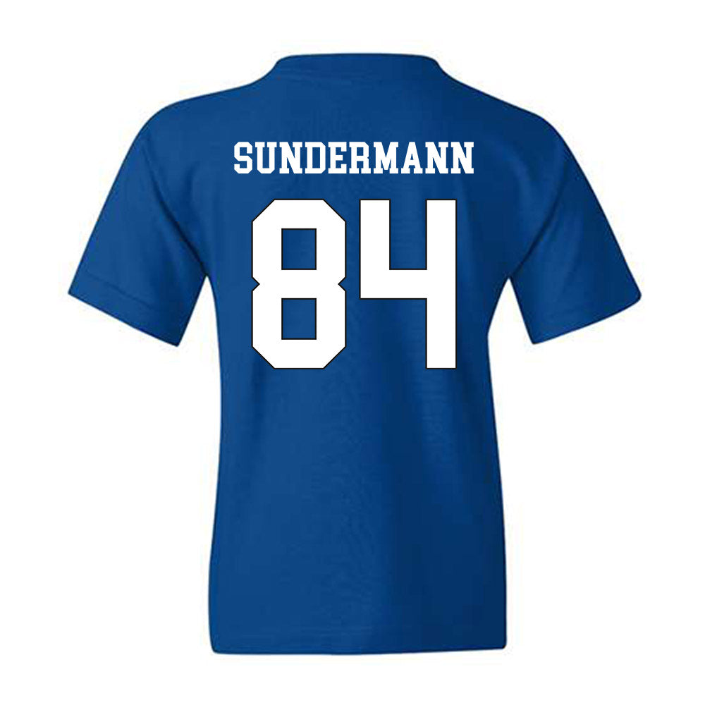 Grand Valley - NCAA Football : Evan Sundermann - Replica Shersey Youth T-Shirt-1