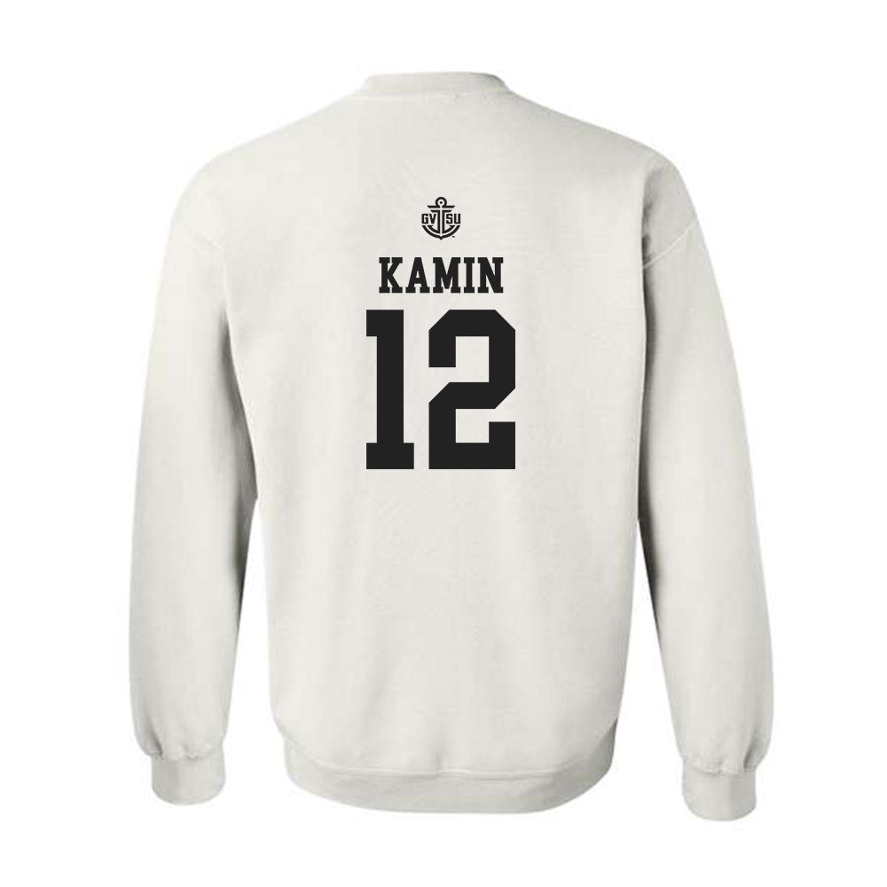 Grand Valley - NCAA Women's Basketball : Nicole Kamin - Replica Shersey Crewneck Sweatshirt-1