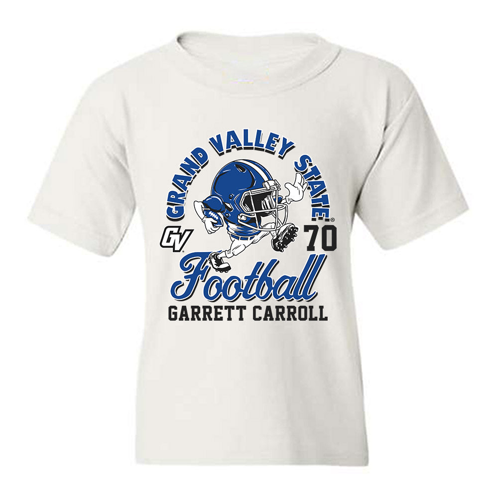 Grand Valley - NCAA Football : Garrett Carroll - Fashion Shersey Youth T-Shirt-0