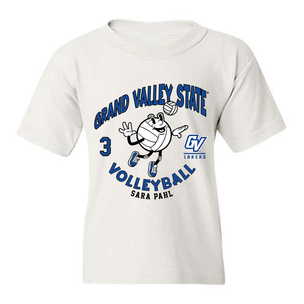 Grand Valley - NCAA Women's Volleyball : Sara Pahl - Fashion Shersey Youth T-Shirt-0