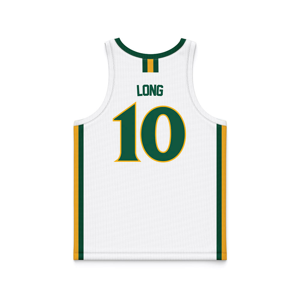 William & Mary - NCAA Women's Basketball : Marley Long - White Basketball Jersey-1