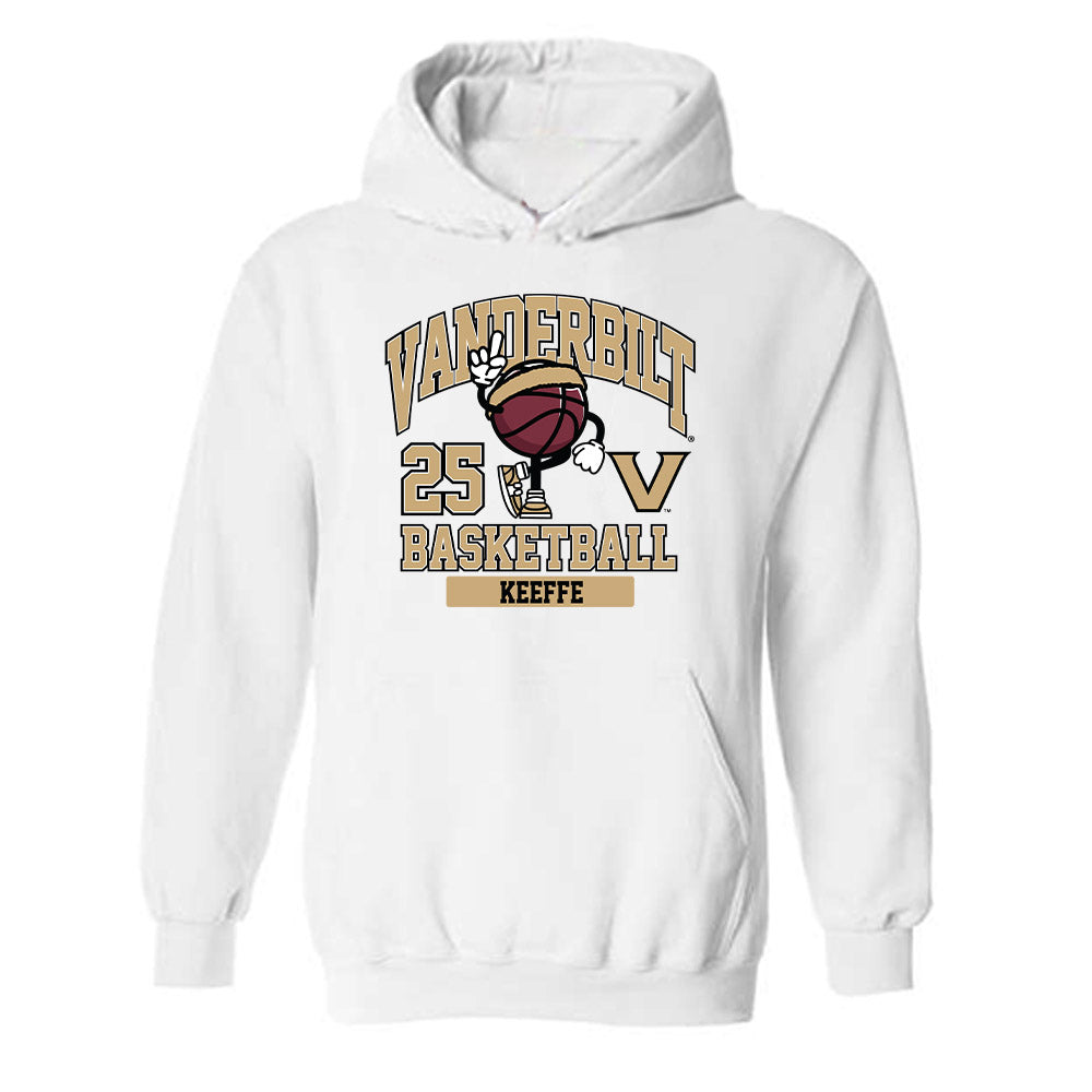Vanderbilt - NCAA Men's Basketball : Miles Keeffe - Classic Fashion Shersey Hooded Sweatshirt-0