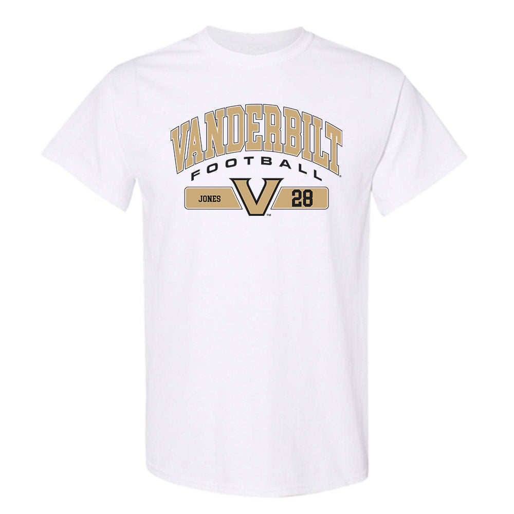 Vanderbilt - NCAA Football : Thomas Jones - Classic Fashion Shersey T-Shirt