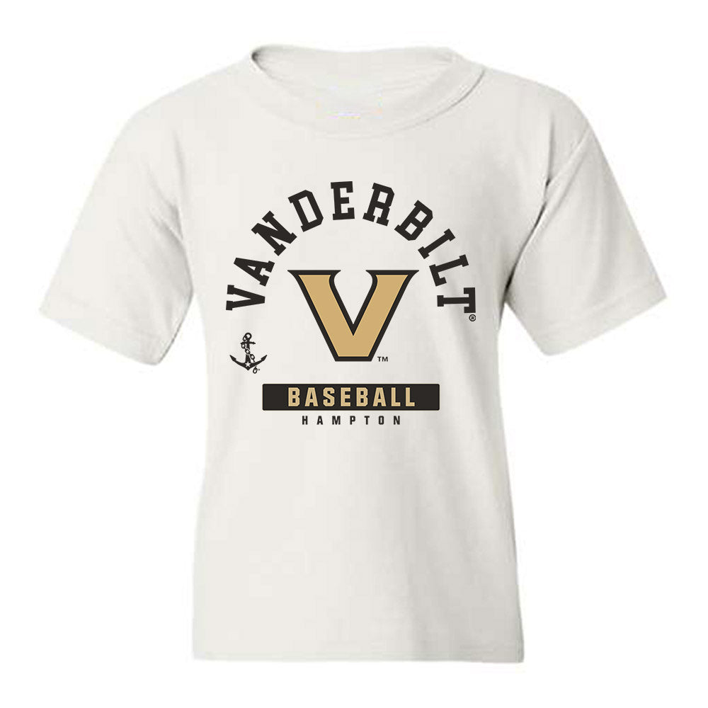 Vanderbilt - NCAA Baseball : Will Hampton - Classic Fashion Shersey Youth T-Shirt-0