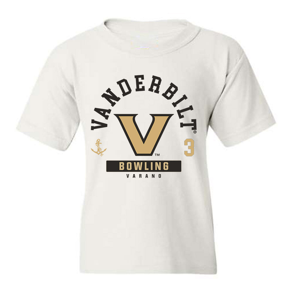 Vanderbilt - NCAA Women's Bowling : Victoria Varano - Classic Fashion Shersey Youth T-Shirt