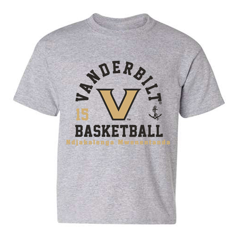 Vanderbilt - NCAA Women's Basketball : Ndjakalenga Mwenentanda - Classic Fashion Shersey Youth T-Shirt-0
