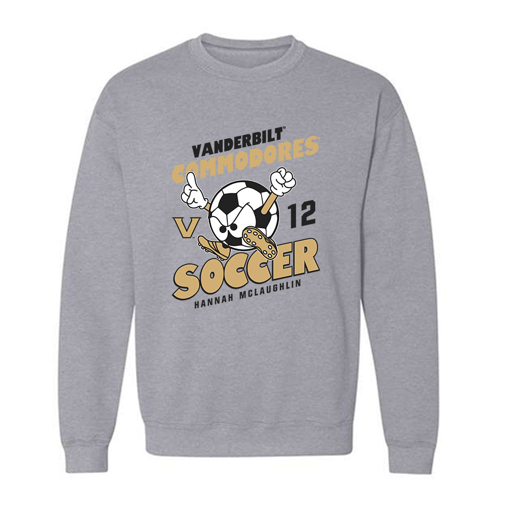 Vanderbilt - NCAA Women's Soccer : Hannah Mclaughlin - Classic Fashion Shersey Crewneck Sweatshirt-0