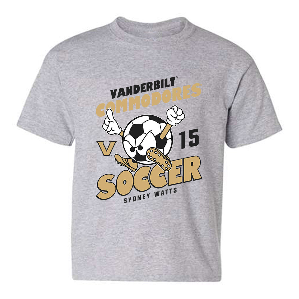 Vanderbilt - NCAA Women's Soccer : Sydney Watts - Classic Fashion Shersey Youth T-Shirt-0